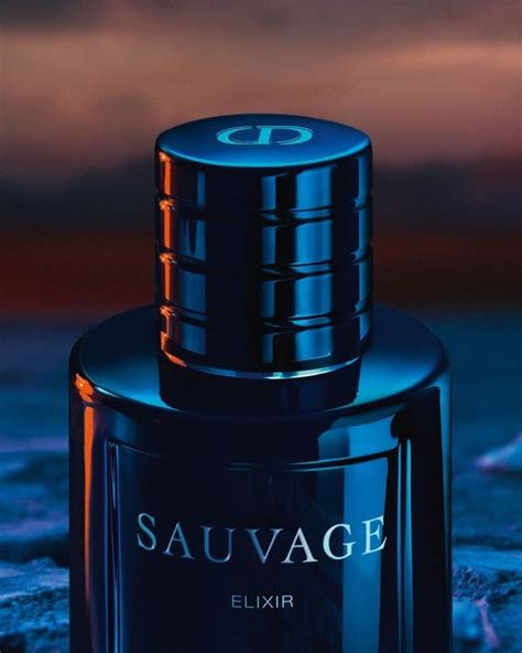 Johnny Depp 2021 Dior Sauvage Elixir Fragrance .